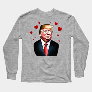 Trump Love Long Sleeve T-Shirt